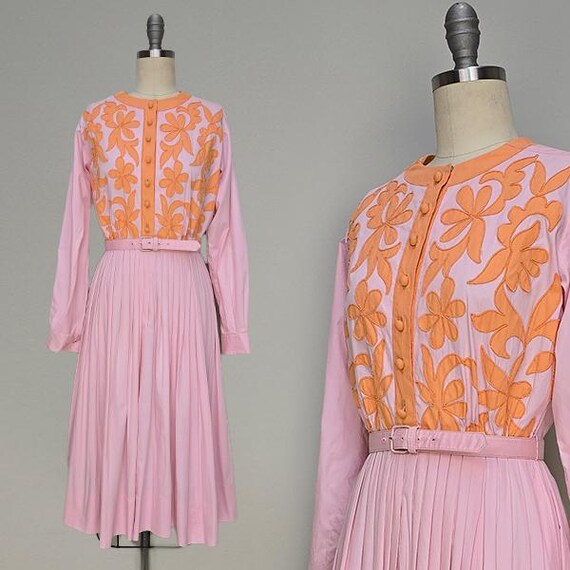 midi fit-and-flare dresses 8-Bit A-Frames Fit & Flare Midi Dress in Bright Day main image 1