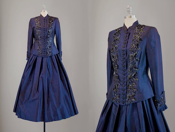 Victorian Dress / Victorian Reproduction / 1980s … - image 1