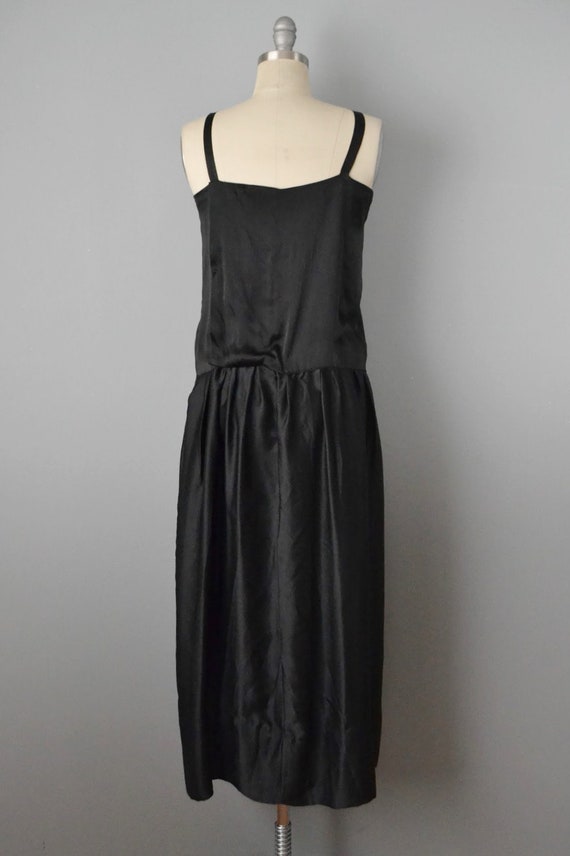1920s Dress / Flapper Dress / 1920s Black Dress /… - image 7