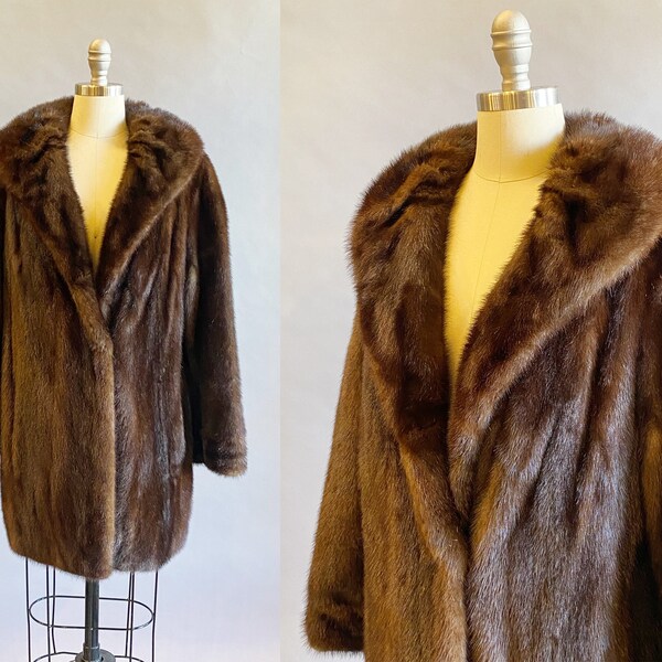 Mink Coat Vintage Etsy