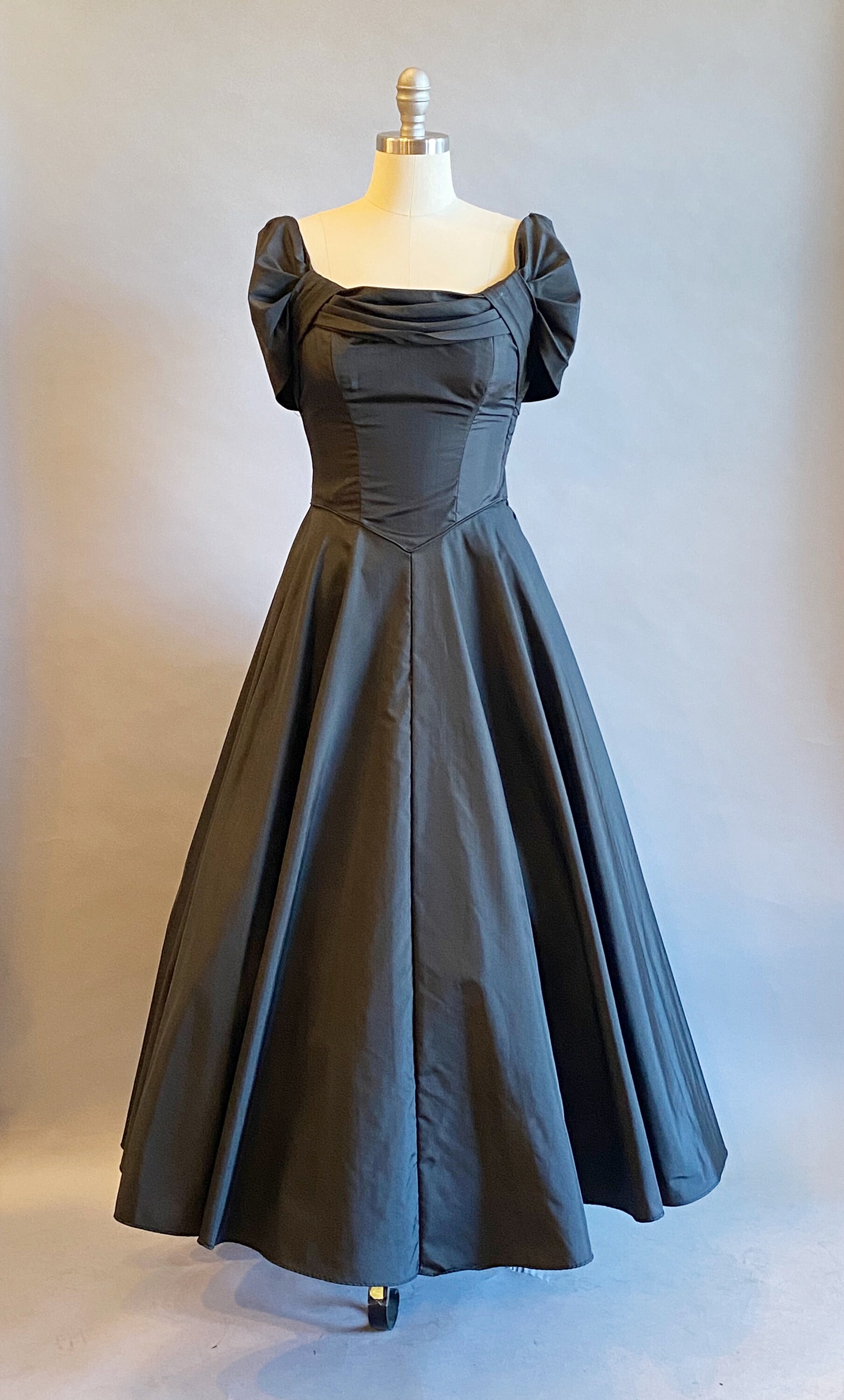 1950's Grand Symphony Evening Dress By Fred Perlberg / Waist 27 – Xtabay  Vintage