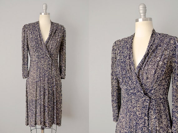 1930s wrap dress