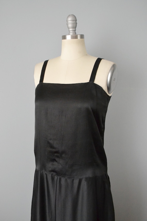 1920s Dress / Flapper Dress / 1920s Black Dress /… - image 5