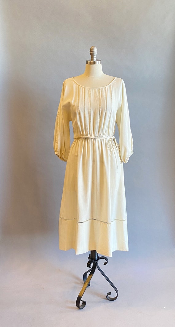 1970's Silk Morty Sussman for Mollie Parnis Boutique Dress