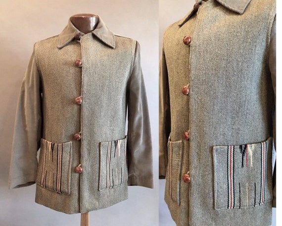 1950s Custom Chimayo Jacket / 50s Chimayo / Men's