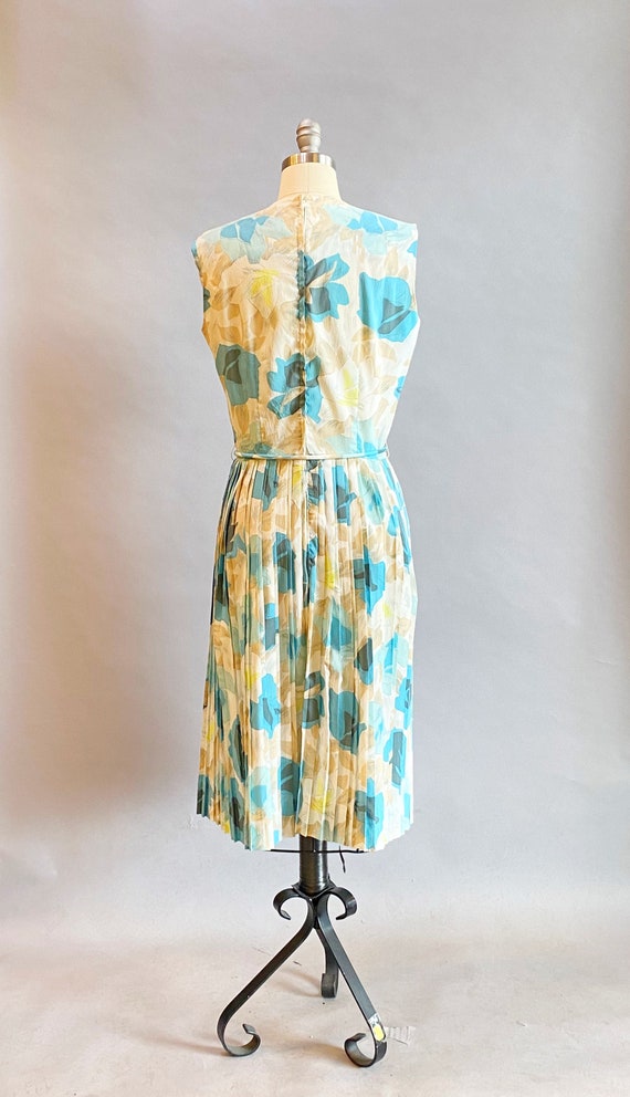 1960's Rose Print Dress / 1960's Stacy Ames Dress… - image 6