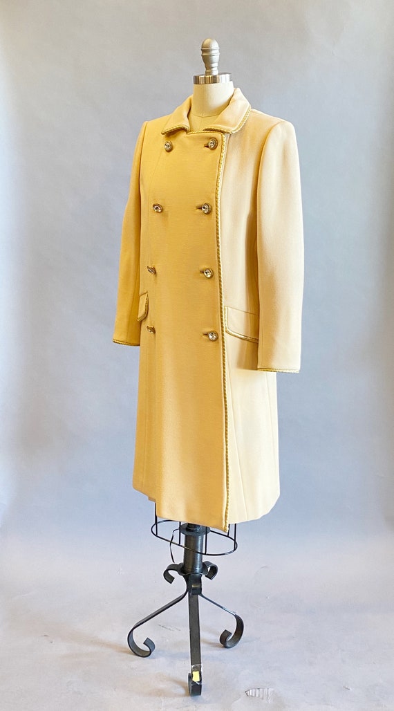 1960's Amen Wardy Coat / 1960s Designer Coat / Vi… - image 4