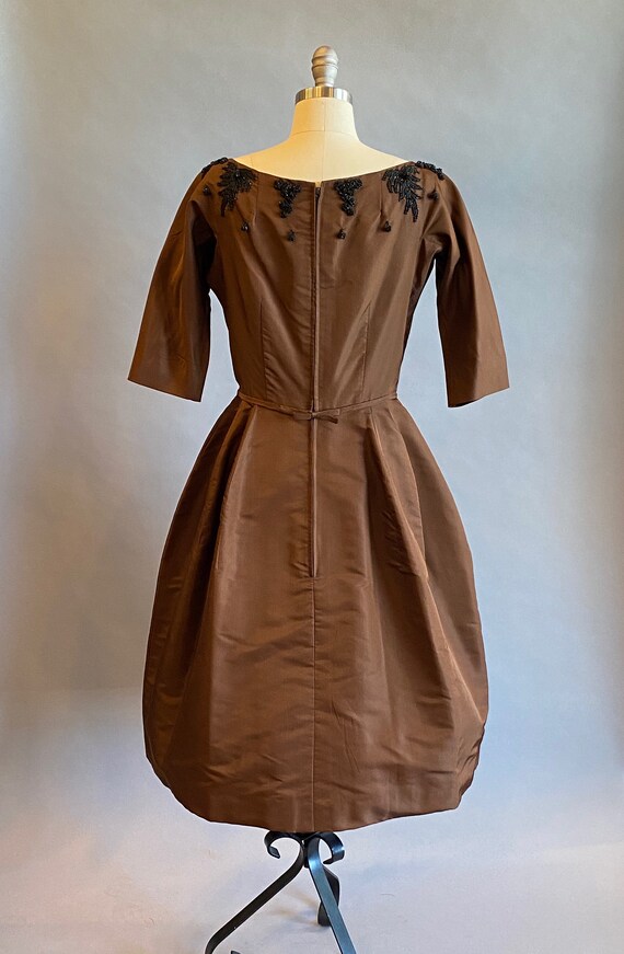 1950s "New Look" Dress / 1950s Party Dress / 50s … - image 7