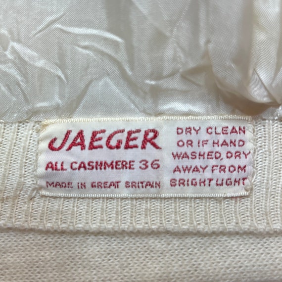 1950s Sequined Cashmere Cardigan / Cashmere Sweat… - image 10