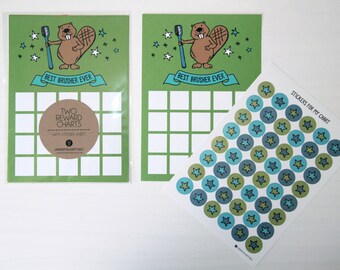 Sticker charts | Etsy