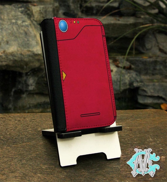 PokeDex Folio Phone Case Made to Fit Apple iPhones Samsung Etsy