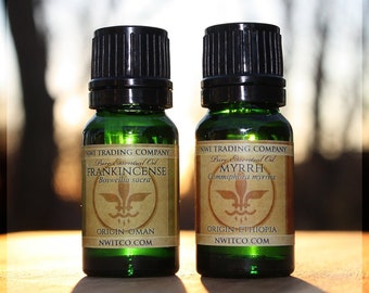 Incienso y mirra - Aceite esencial de Boswellia sacra y mirra