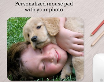 Personalized Mouse Pad | Custom Mouse Pad | Your Photo Mouse Pad | Design Your Own Mousepad