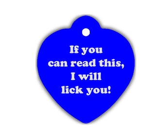 Pet ID Tag If You Can Read This Dog ID Tag Cat ID Tag