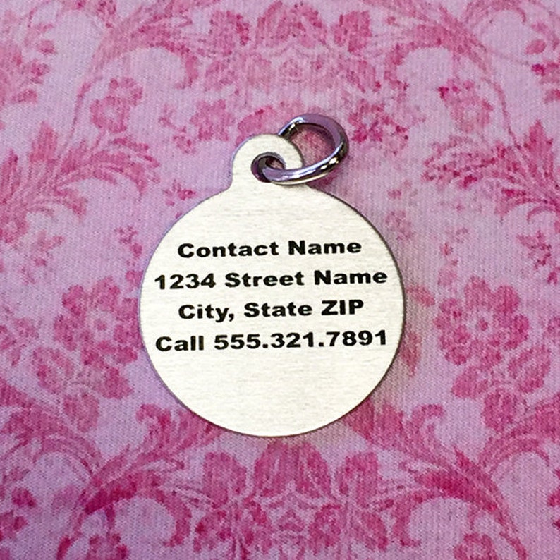 Pet ID Tag House of Stark Game of Thrones Dog ID Tag Cat ID Tag Etsy