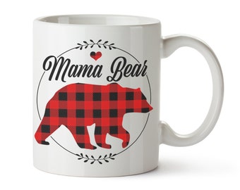 Gift for Mom Gift Mama Bear Mug for Mom Photo Coffee Mug Custom Mug Picture Mug Photos Mug Mothers Day