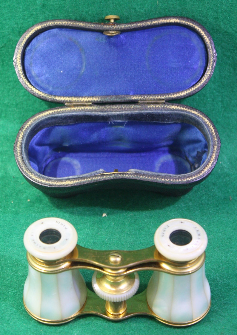 Lunettes D’opéra Lamier Paris – Années 1900 – Cuivre – Antique