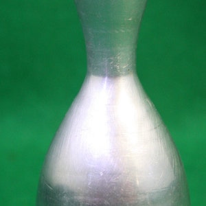Vintage Aluminum Turned Miniature Bowling Pin