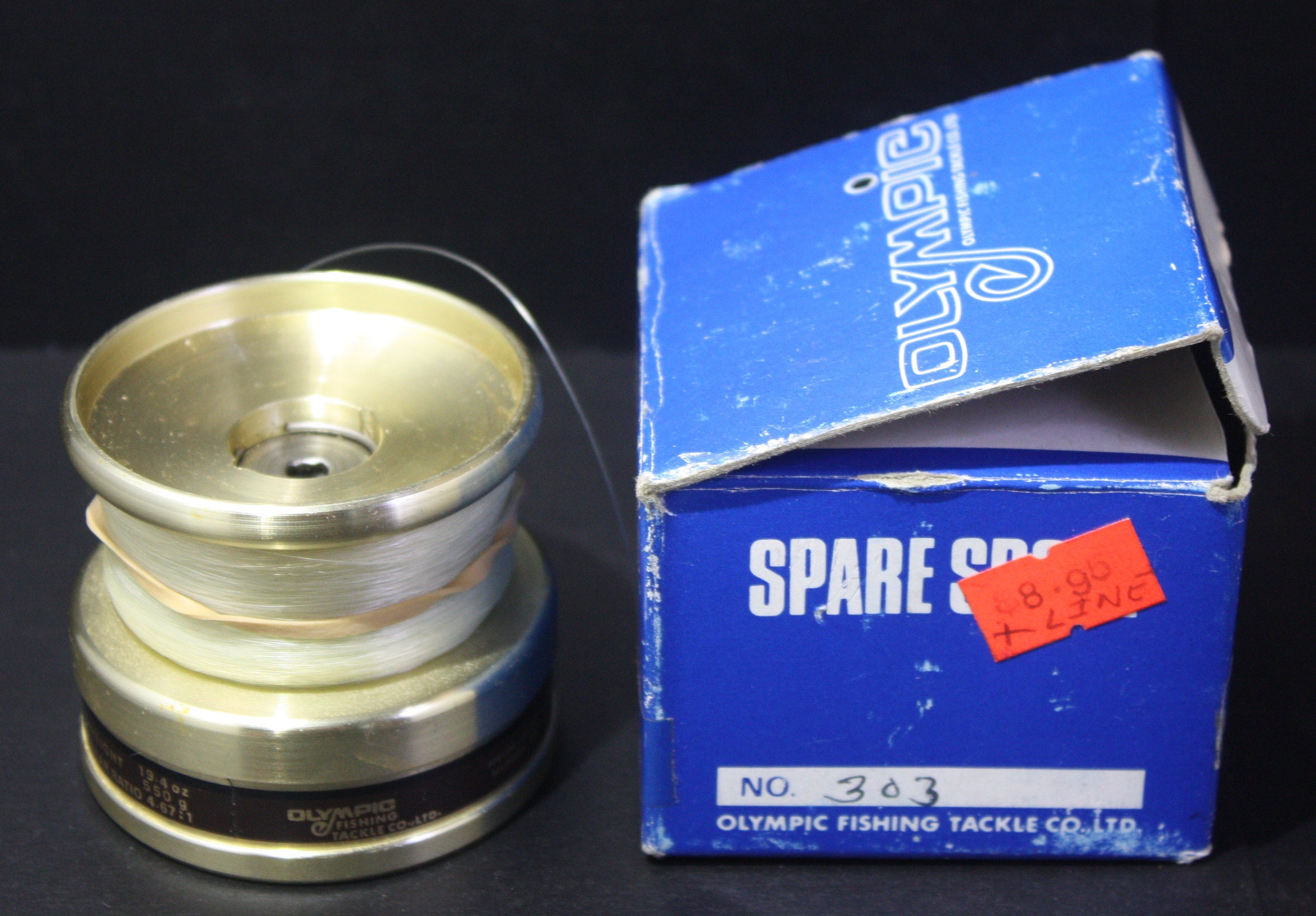 Vintage Olympic Fishing Spare Spools and Guide Lot Made in Japan -   Canada