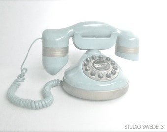 Call Me- Old Phone Photo, Retro Girls Room Art, Cottage Chic Art, Aqua Vintage Telephone Art, Blue Office Nostalgic Wall Decor, Office Art