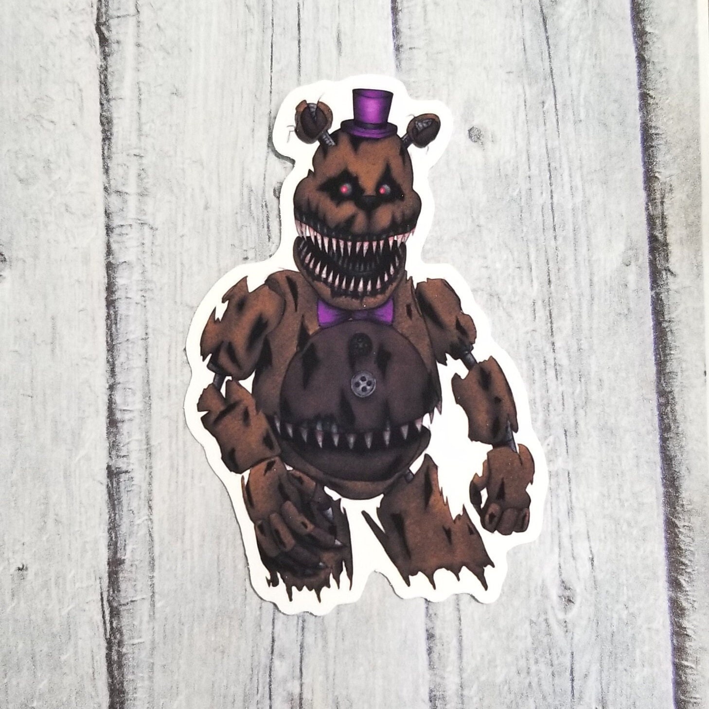 Nightmare Fredbear (Five Nights at Freddy's) Poster for Sale by