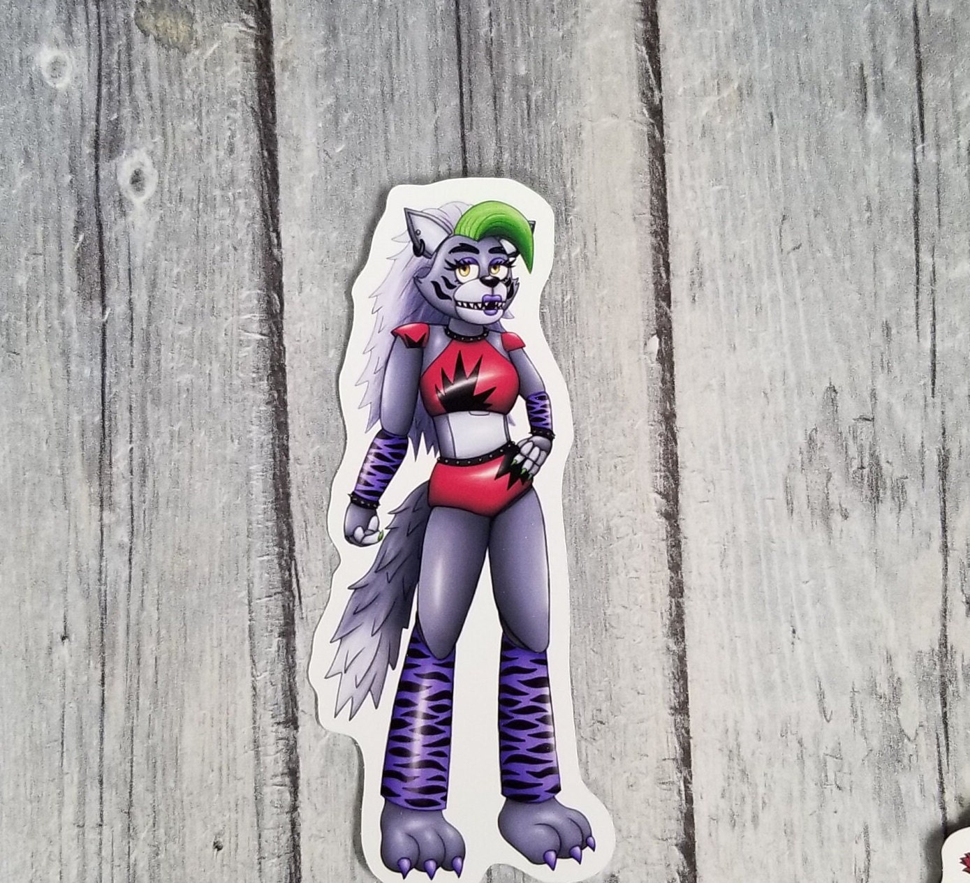 FNAF - Glamrock Bonnie & Glamrock Freddy (Fazburger™️) Sticker