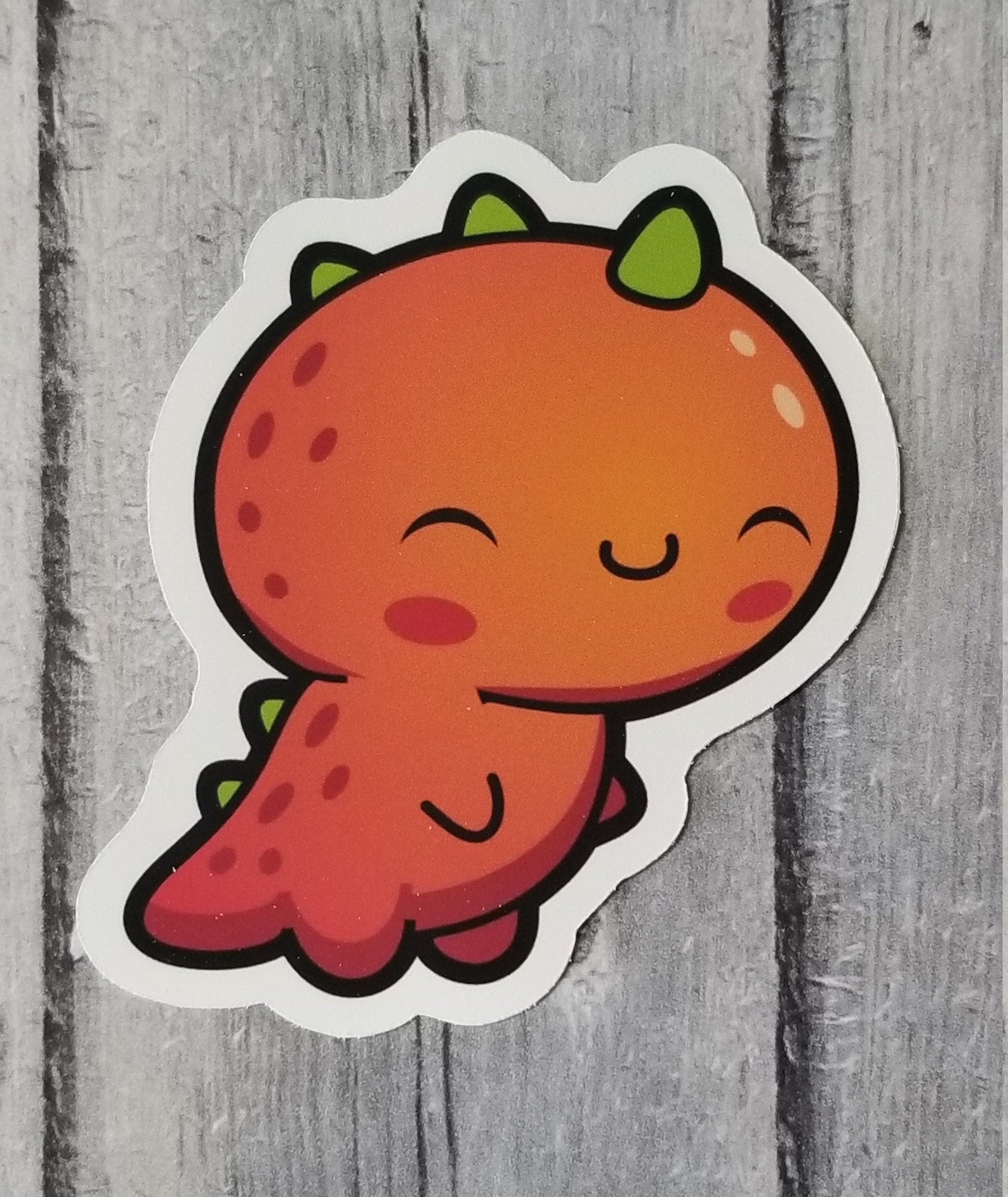 Dinosaur with Pink Bow Sticker – HappyPlanGirls Designs