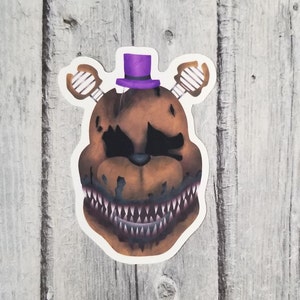 FNaF Nightmare Fredbear | Hardcover Journal