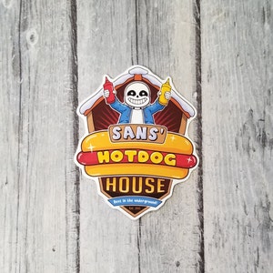 Horror sans  Sticker for Sale by ElinaSanglert