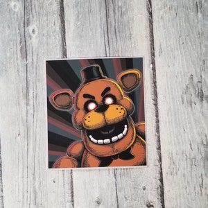 Five Nights at Freddy's: Freddy Fazbear die-cut Sticker 