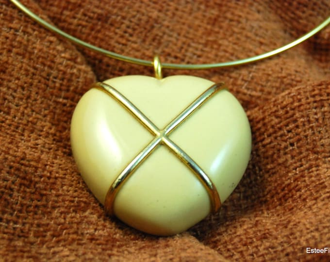 Estee Lauder Heart Necklace from early 70's - LOVEly to own or give!