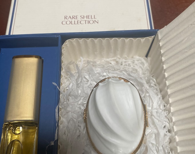 Estée Lauder White Linen spray perfume and Porcelain Shell