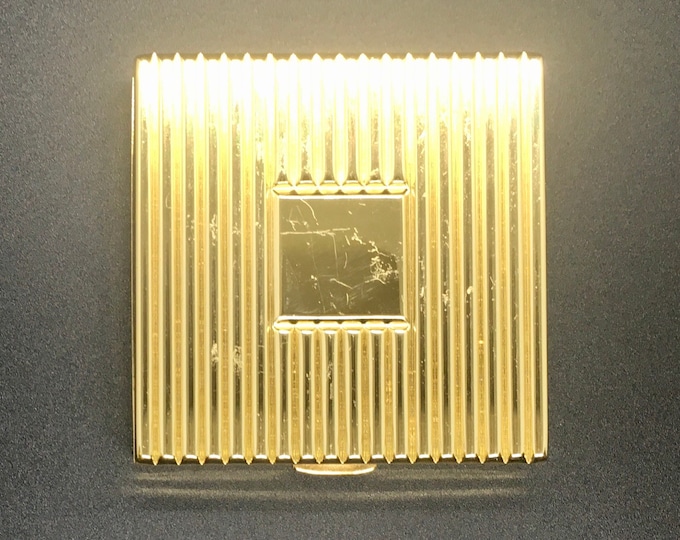 Estée Lauder Anniversary Compact with Moisture Balanced Translucent Powder in Ecru-01.  New Old Stock with the seal over the powder.