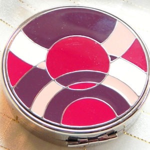Estee Lauder VINTAGE HOLIDAY compact empty or full of golden shimmer