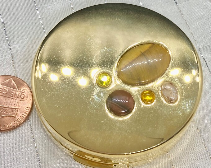 Estée Lauder Powder Compact - NEW Old Stock “LUCK” empty by STRONGWATER