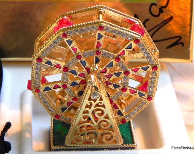 RARE Estee Lauder FERRIS WHEEL Compact