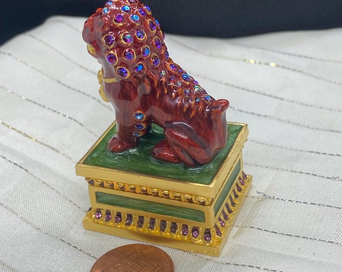 RARE Estee Lauder Magical Foo Dog by Jay Strongwater