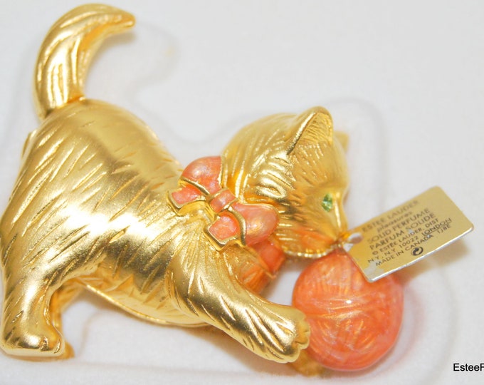 Estee Lauder Delightful Kitten MIB with Pleasures solid