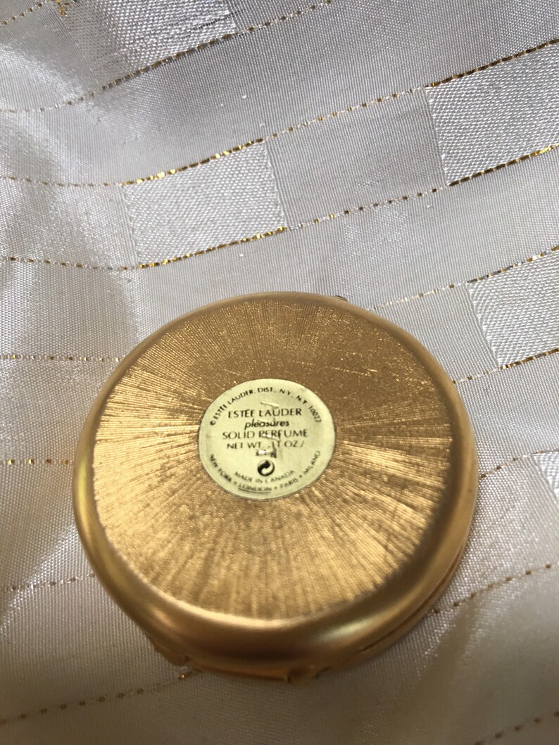 Estée Lauder Zodiac LEO Solid Perfume Compact With Pleasures Etsy