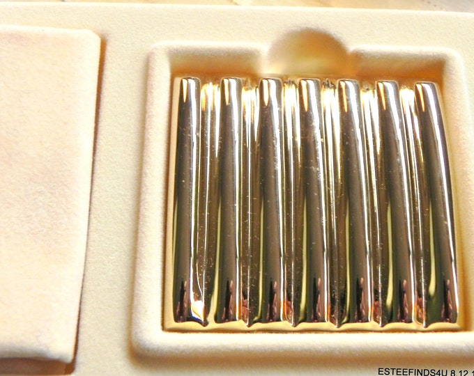 Estee Lauder Golden Flute Powder Compact MIB Transparent Powder RARE!!