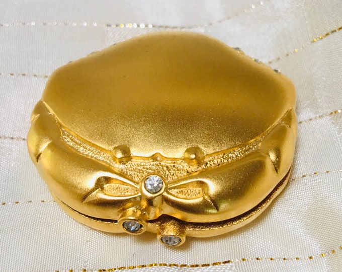 Estée Lauder Cancer Zodiac Sign Solid Perfume Compact with Pleasures Scent