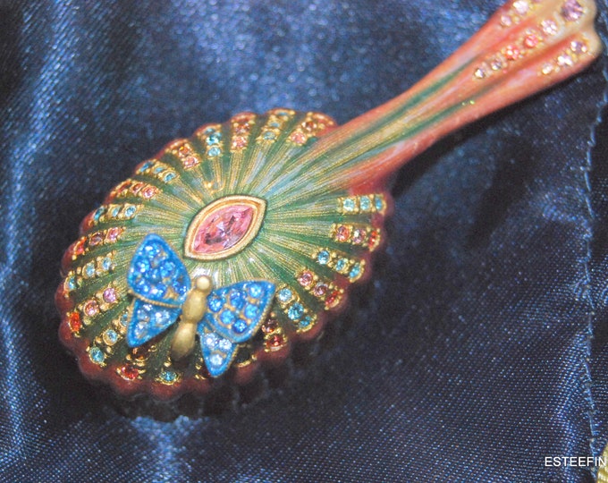 Estee Lauder Boudior Butterfly by Jay Strongwater MIB