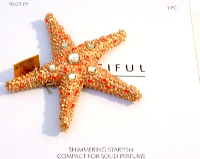 Estee Lauder solid perfume Shimmering Starfish MIBB or empty and unboxed