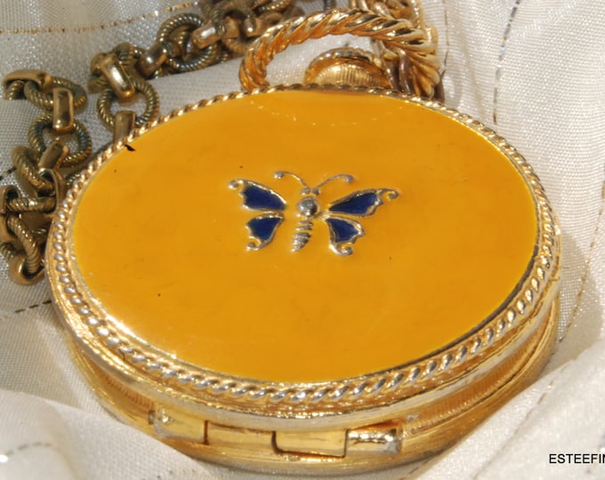 Very RARE Estee Lauder Butterfly Collector Necklace Circa 1974 Elegant