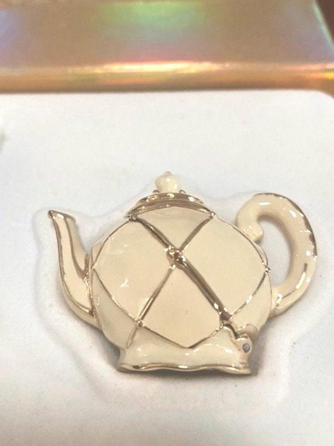 エスティ ローダー ソリッド パフューム コンパクト ティーポット