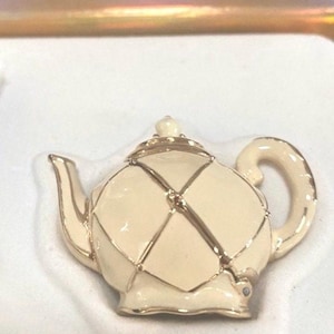 Estée Lauder solid perfume compact TEA POT