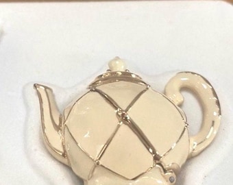 Estée Lauder Solid Perfume Compact RARE TEA CUP - Etsy
