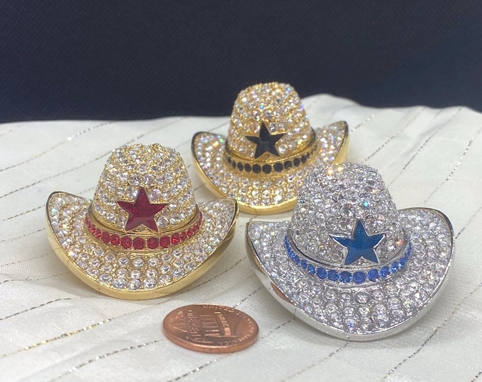 COWBOY HAT solid perfume compact by Estée Lauder plus PROTOTYPE