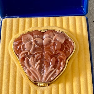 Estée Lauder Sea Jewel compact circa 1973 Mint In Original Box