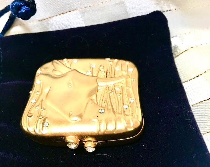 Estée Lauder Zodiac TAURUS Solid Perfume Compact for birthdays from April 20 to May 20